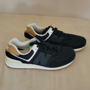 Women'snew balance 574 old school black shoes